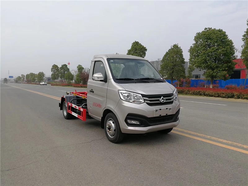 汽油長安2方3方勾臂垃圾車