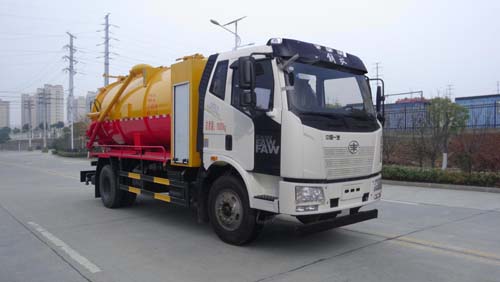 解放J6清洗吸污車(chē)